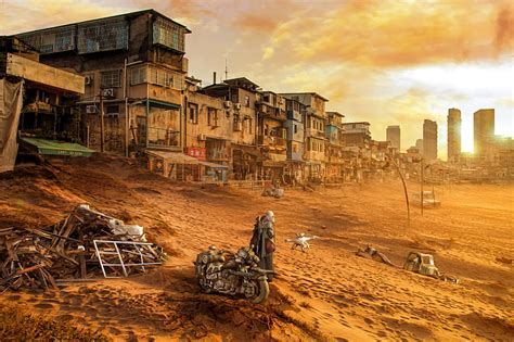 Post Apocalyptic Desert City