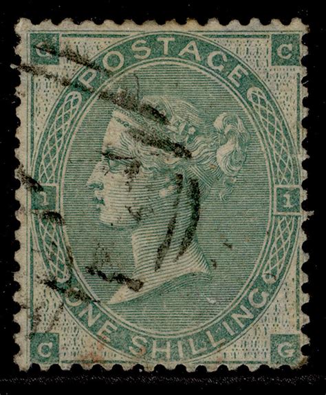 Gb Qv Sg S Green Fine Used Cat Cg St Stamps