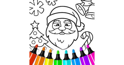 Christmas Coloring Game - Play Now For Free