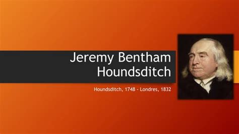 Jeremy Bentham Ppt