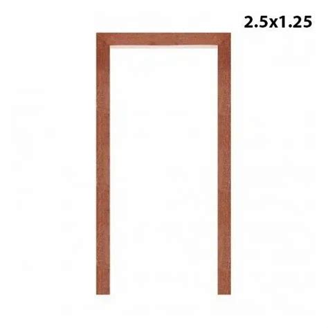 Brown 2 5x1 25 Inch WPC Door Frame At Rs 90 Feet In Panipat ID