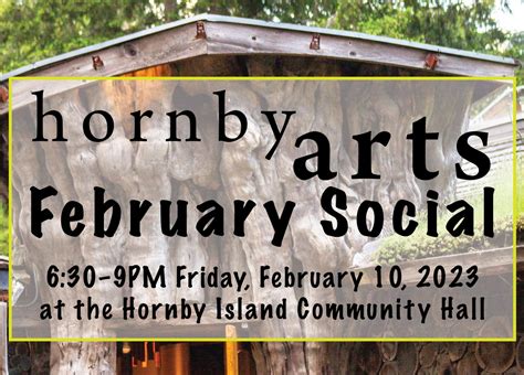 Hornby Island Bc Upcoming Events Hornby Arts Social