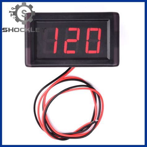 Shockley Dc V V Digital Voltmeter Voltage Tester Gauge Led