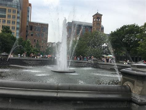 Summer Washington Square Park Fountain | P.S. Fountain Cleared of ...