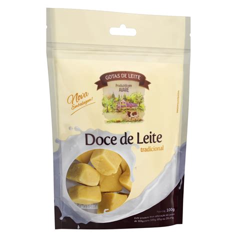 Doce de Leite em Cubos AVARÉ 100g