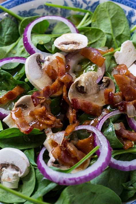 Spinach Salad With Warm Bacon Dressing Artofit