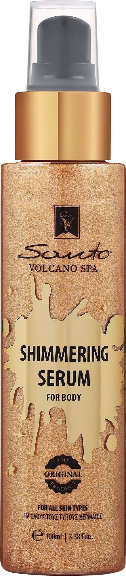 Santo Volcano Spa Shimmering Serum For Body Serum Do Cia A Makeup Pl