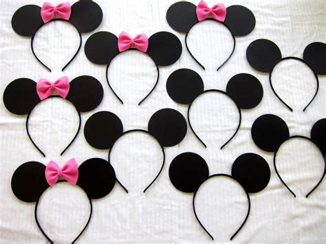 Headbands Minnie Mouse Party Favor Minnie Mouse Party Minnie Mouse Ears Headband