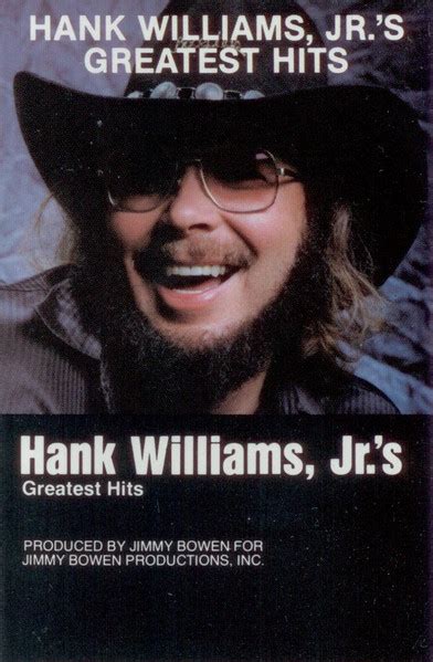 Hank Williams Jr Hank Williams Jr S Greatest Hits 1982 Dolby Cassette Discogs