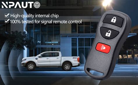 Npauto Key Fob Replacement Fits For Nissan Frontier Xterra Titan Versa Pathfinder