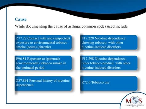 Icd 10 Codes For Documenting Asthma