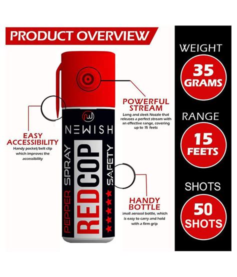 Buy Newish Metal Powerful Pepper Spray Self Defence For Women Shots