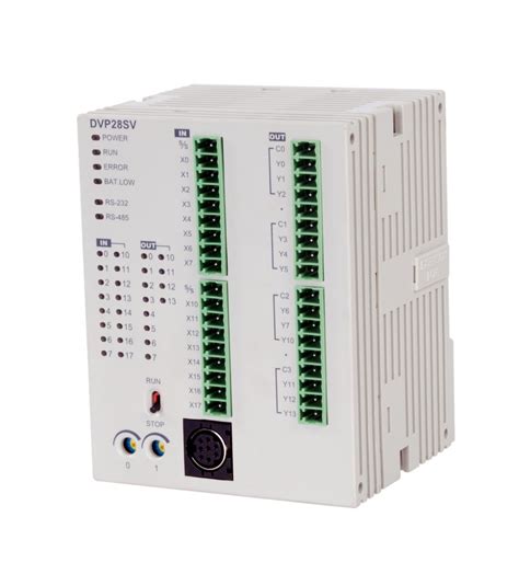 Rs232 Rs 485 Dvp Sv DVP28SV11T2 Delta Programmable Logic Controller