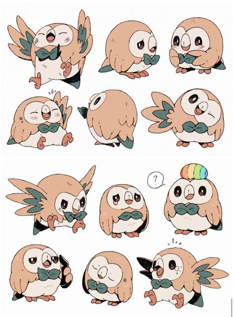 Pin By Apriki On Rowlett Things In 2024 Rowlett Pokemon Pokemon Art