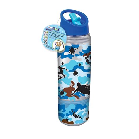 Hot Focus Camo In Snack Water Bottle M De Wet Promotions