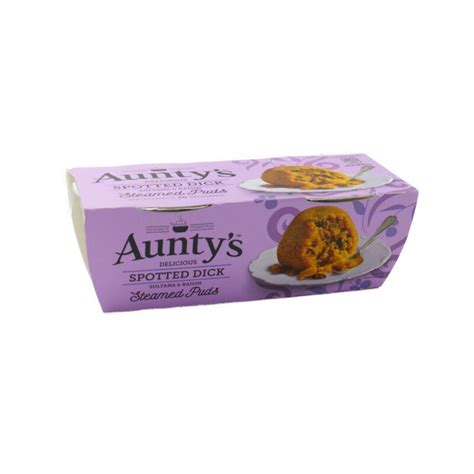 Auntys Steamed Puddings Spotted Dick