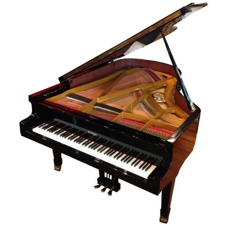 PIANO A QUEUE Pétrof P III Melodie 1m93 Noir poli