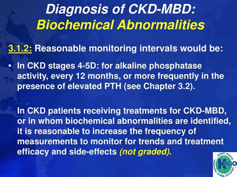 PPT KDIGO Clinical Practice Guideline Diagnosis Evaluation