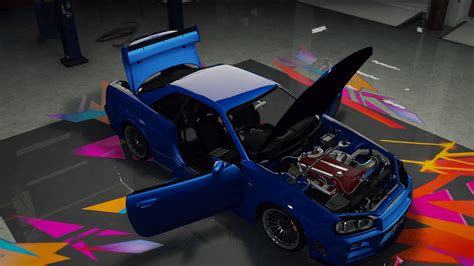 Nissan Skyline Gt R Bnr Add On Tuning Rhd Gta Mods