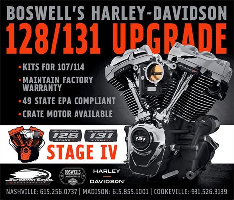 Harley Davidson Announces 128131 Stage Iv Upgrade And 131 Crate Engine