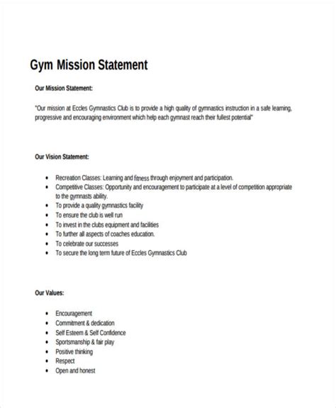 Free 53 Mission Statement Examples And Samples In Pdf Word Pages