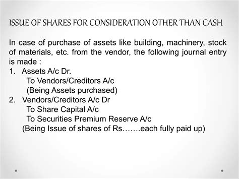 Presentation On Types And Accouting Treatment Of Share Capital Ppt