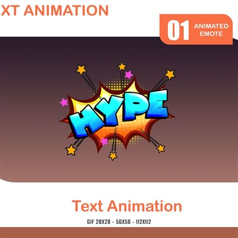 Hype Animated Emotes Etsy