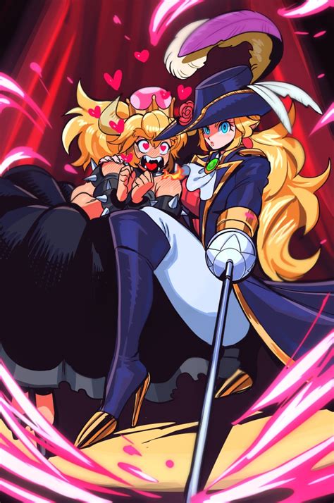 Bowsette Damsel In Distress Princess Peach Showtime Know Your Meme