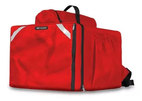 Mochila Bag Bolsa Motoboy Entrega Pizza Marmita Completa 60l Frete grátis