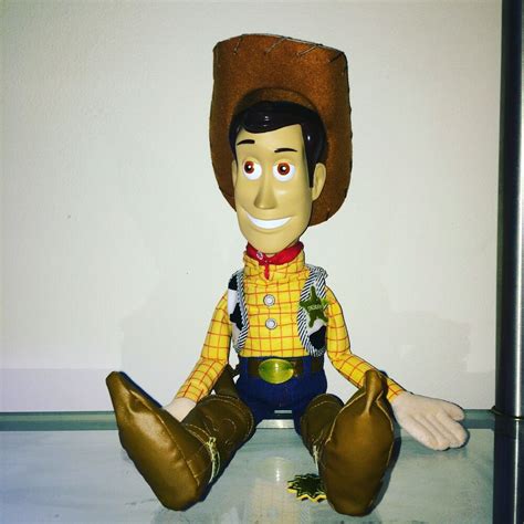 WOODY Rare Collectors Figure WITH CLOTH HAT! Disney's Pixar Toy Story Doll | eBay