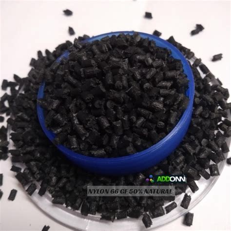 Nylon 66 GF 50 Black Plastic Raw Material Polyamide 66 Glass Filled