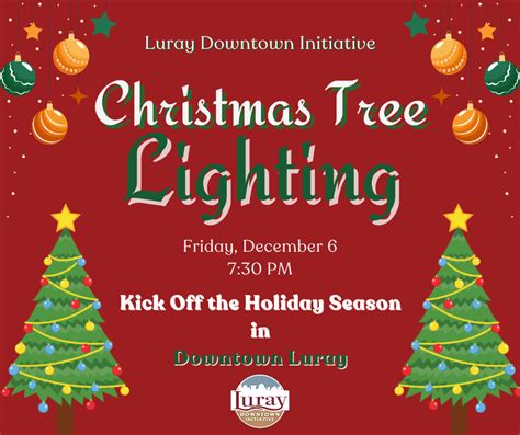 LDI Christmas Tree Lighting Luray Page Chamber Of Commerce