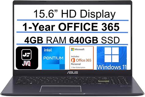 ASUS E510 - Pentium Silver N5030 · UHD Graphics 605 · 15.6”, Full HD ...
