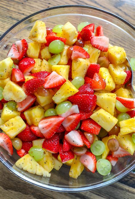 Honey Lime Summer Fruit Salad Barefeet In The Kitchen