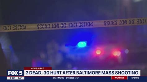 Mass Shooting In Us City Of Baltimore Leaves At Least Two Dead 28 Wounded Daily Telegraph