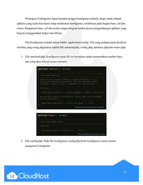 Panduan Belajar Cepat Framework Codeigniter Untuk Pemula Idcloudhost