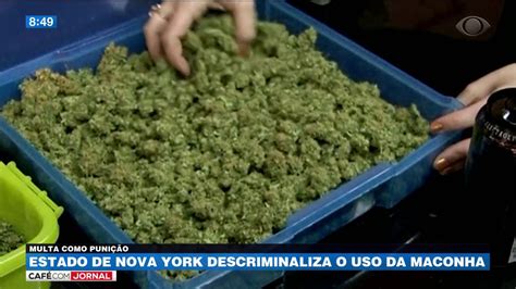 Estado De Nova York Descriminaliza O Uso Da Maconha YouTube