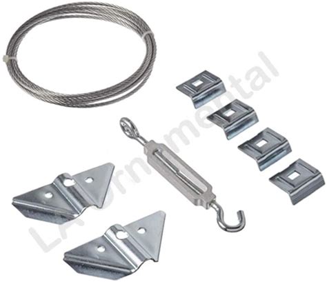 Anti Sag Gate Kit Extra Strength Zinc Plated Steel Outdoor Rust