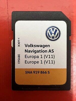 Vw Sat Nav Sd As Card Genuine Na S Map Europe Uk V Discover