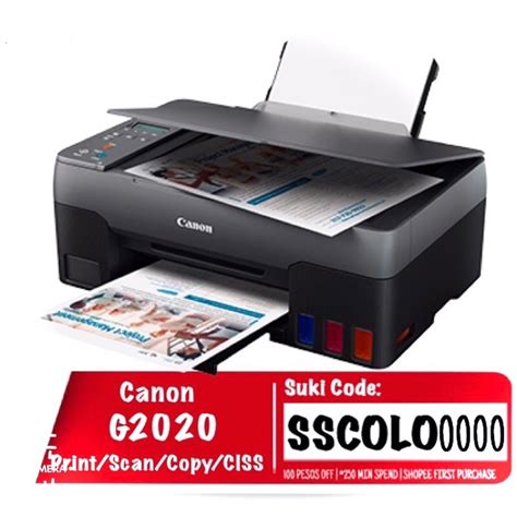 Canon Pixma G Easy Refillable Ink Tank All In One Printer For High