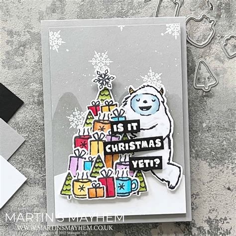 Stampin Up Yeti To Party Stamp Set Martin S Mayhem