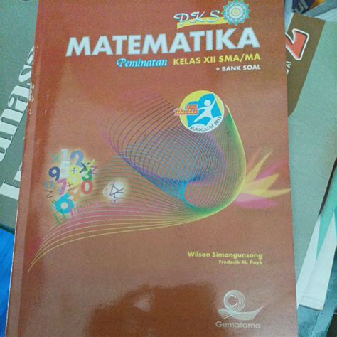 Jual Buku Pks MATEMATIKA Peminatan Sma Ma Kelas 1 2 Dan 3 Shopee