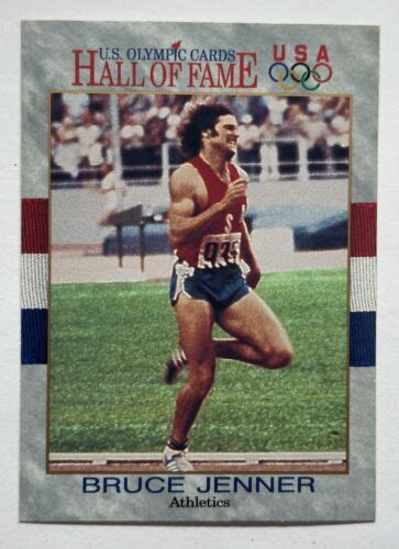 1991 Impel BRUCE JENNER 33 U S Olympic Hall Of Fame Card