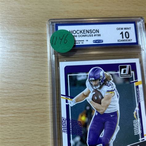 Panini Donruss T J Hockenson For Sale Online Ebay