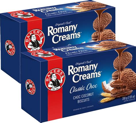 Bakers Romany Creams Aif Classic Chocolate G Pack Of