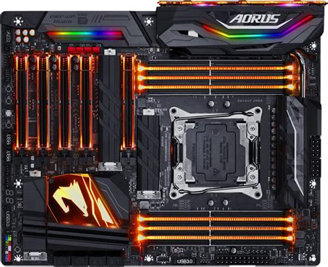 Gigabyte Wields Explosive Intel Core X Power With Aorus Gaming X299 Motherboards Hothardware