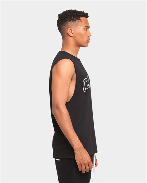 Carré Enorme Split Muscle T Shirt Black Culture Kings