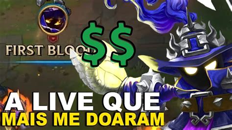 Veigar Runa Errada Da Dano A Live Mais Doa Es Que J Tive