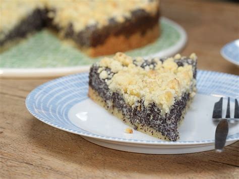 Schneller Mohnkuchen Mit Streuseln Von Chefkoch Video Chefkoch