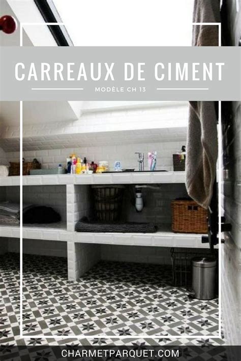 Carreaux De Ciment Mod Le Ch Dans Cette Charmante Salle De Bain Sous